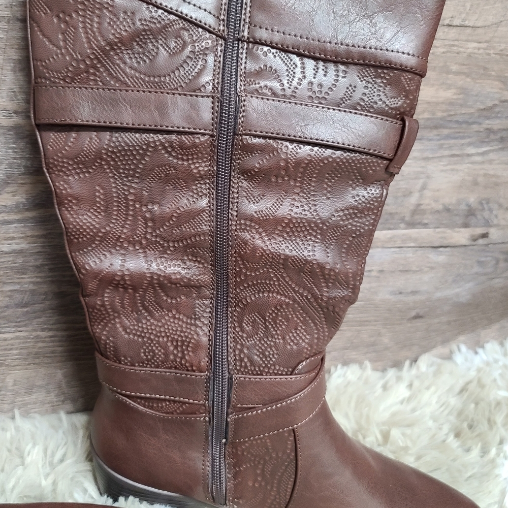 New Easy Street Kelsa Boots Wide Calf - Picture 3 of 8